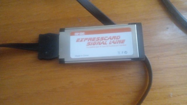 exp gdc - expressCard (підключення зовнішньої відеокарти)