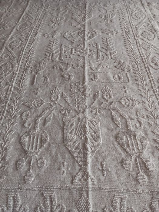 Colcha antiga "Coroa do Rei"