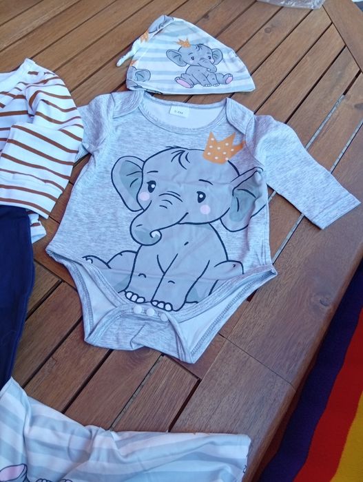 Roupa para bebé calça e bory pijama 1 conjunto 10€ 2 15 €
