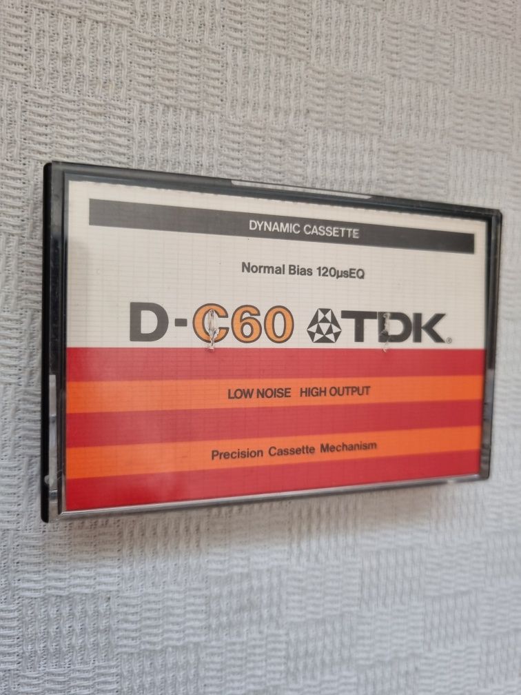 Kaseta TDK D60 1979 rok początki kaset TDK stan bd