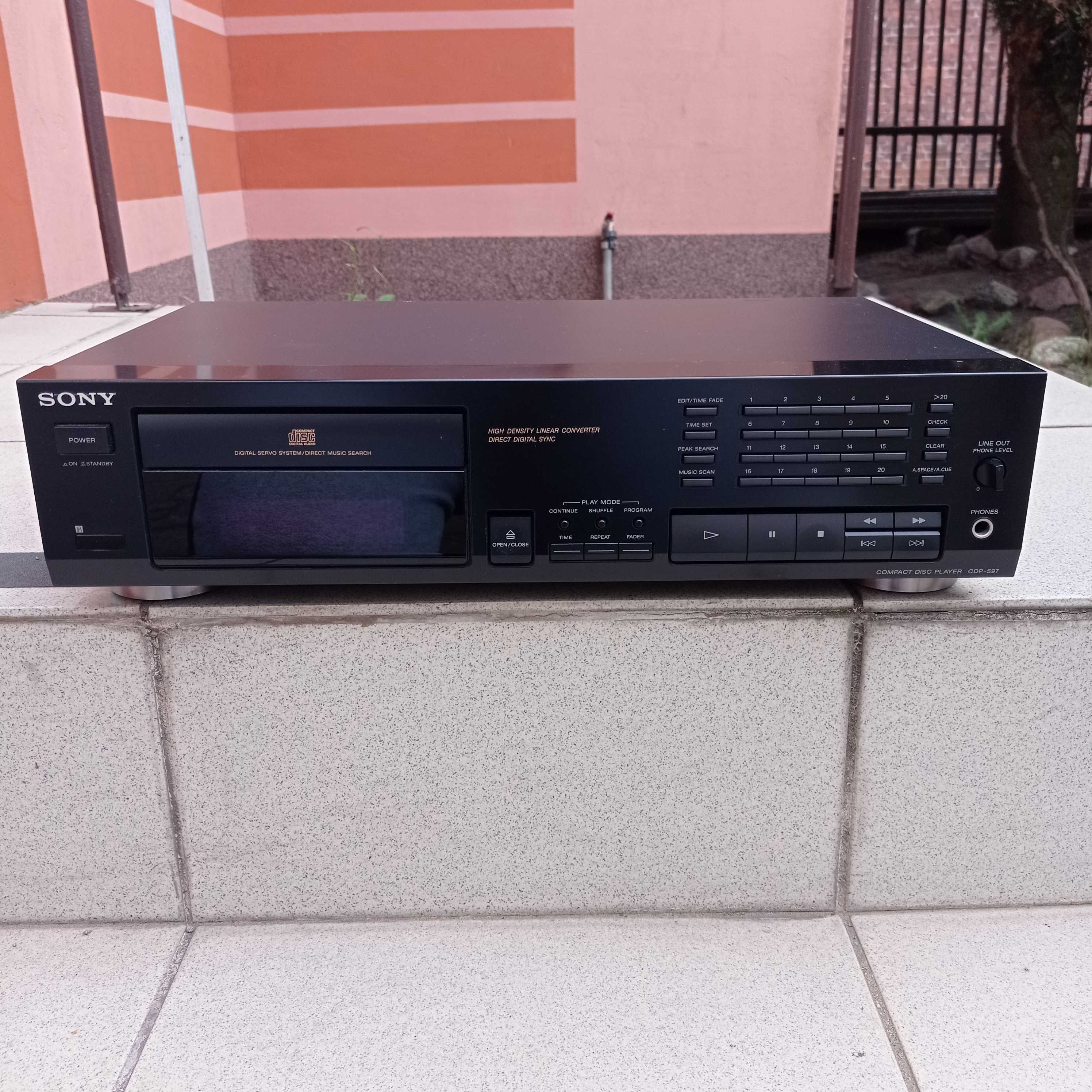 Sony odtwarzacz CD cdp597