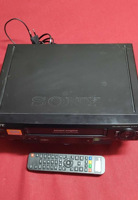 VHS Sony SLV SE 100 - a funcionar