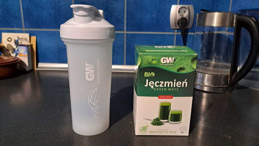Green Ways: suszony sok z jęczmienia + shaker gratis -idealny prezent