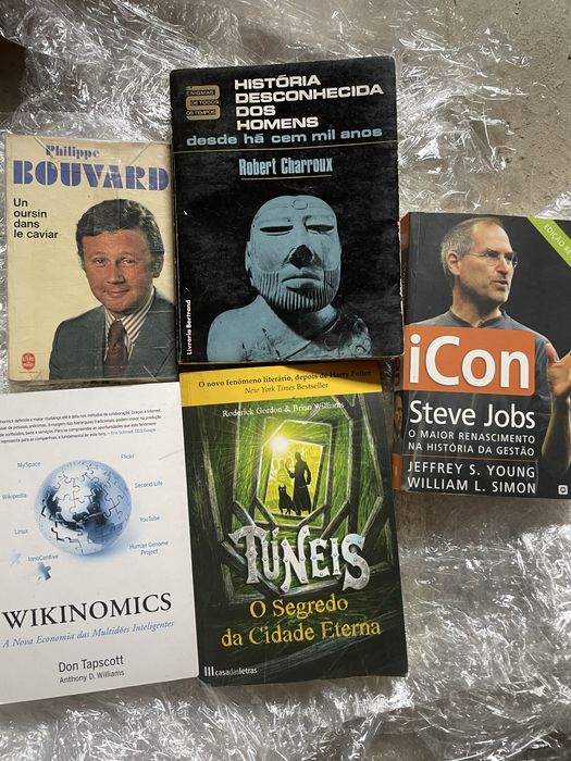 Pack de 5 livros