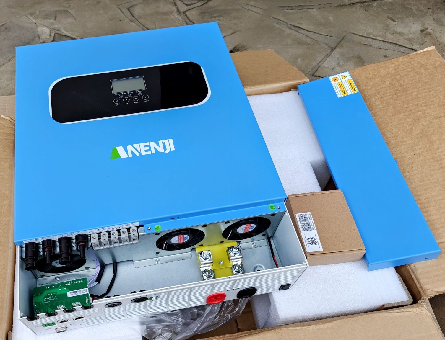 Інвертор гібридний 11 kw 48v + wifi. Найпотужніший 2 MPPT