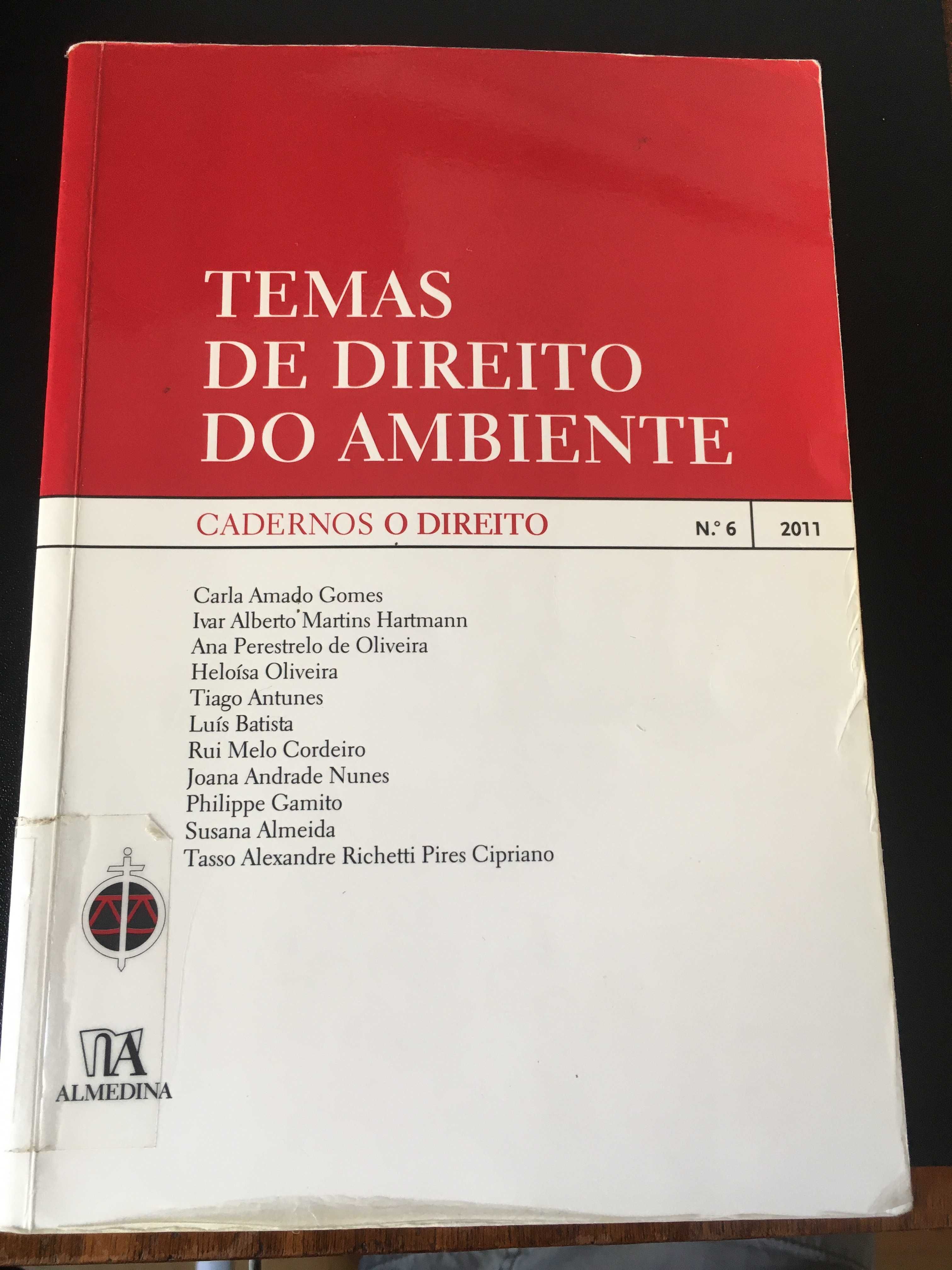 Temas de Direito do Ambiente