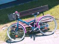 Rower 24 z Decathlonu dla dziewczynki