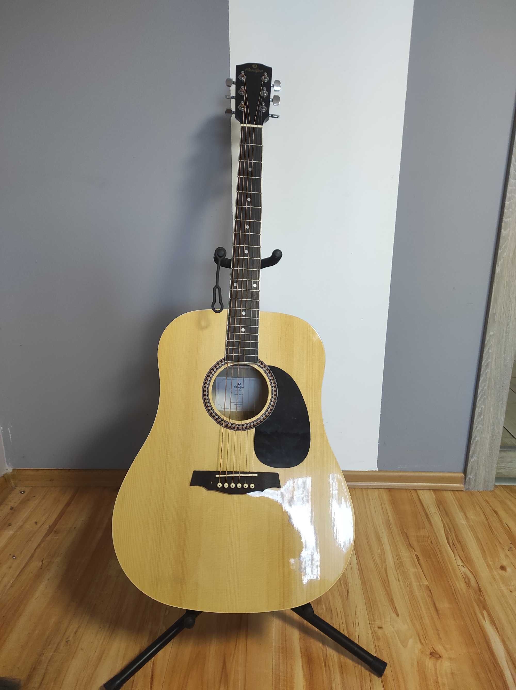 Gitara akustyczna PRODIPE Guitars SD20 + Pokrowiec + Stojak jak nowa
