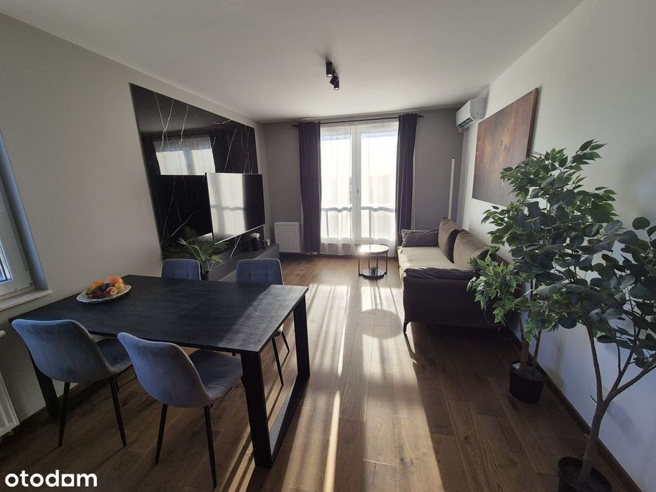 3 pokoje, Balkon 11 m2, 2× garaż podziemny, Klimatyzacja, Wykończone