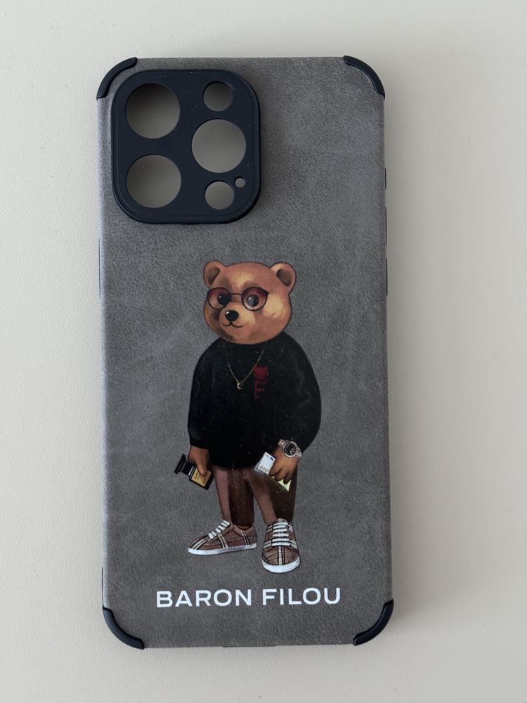 Etui pokrowiec iPhone 15 pro max Baron Filou