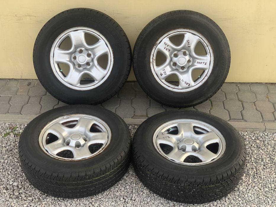 Koła Felgi 16” 5x114,3 + Opony 215/70R16 M+S Toyota Rav4 Nissan