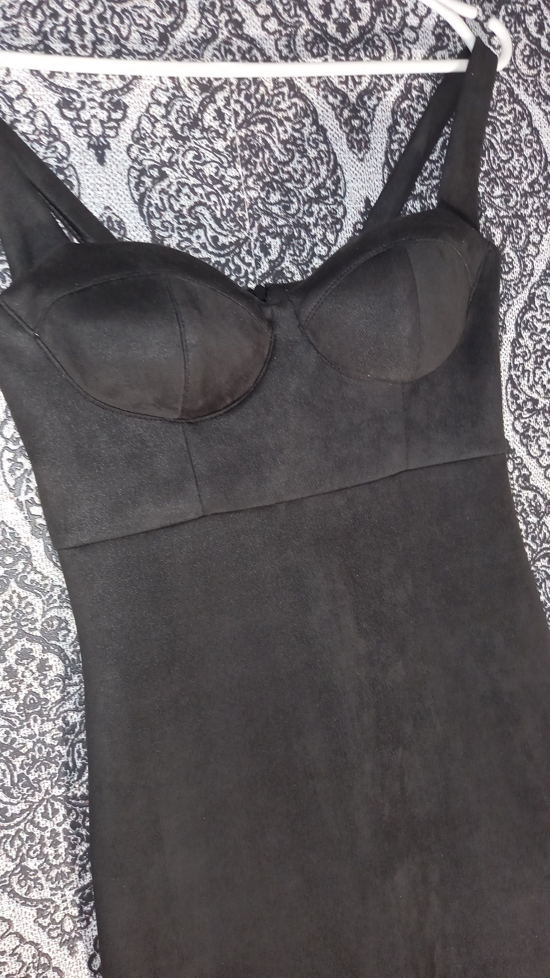 Сукня   приталена  Berezka темно сірого кольору S