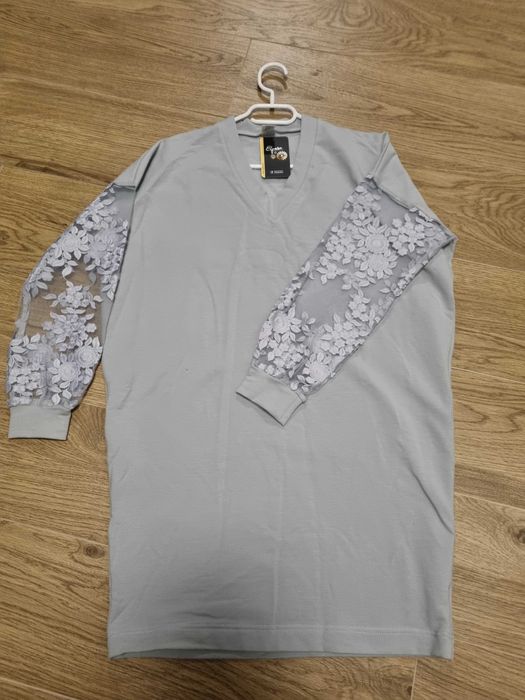 Sukienka ciążowa nowa z metką l/xl , impreza sylwester, koronka