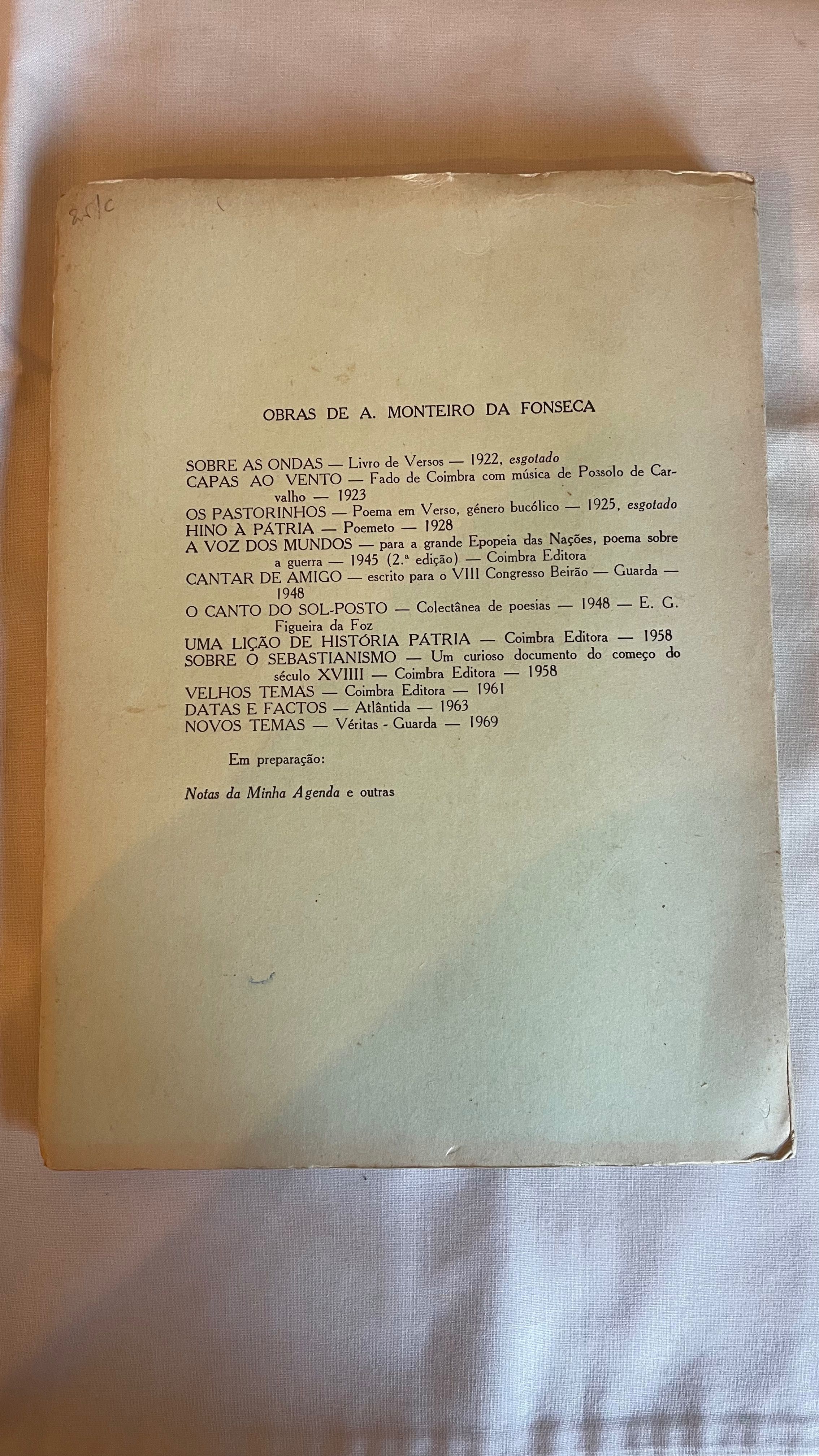 Livro Tristão Da Saudade II Tomo