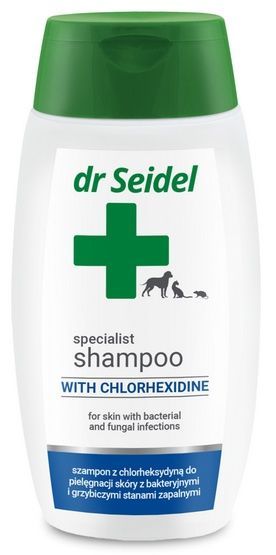 Szampon z chlorheksydyną dla psów ze stanem zapalnym skóry 220ml
