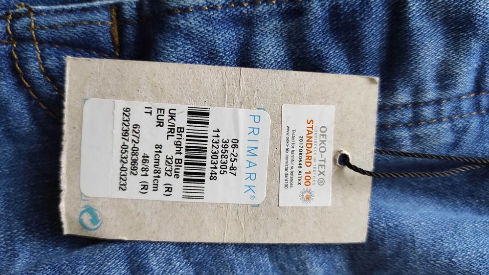 Jeansy Denim Co Stretch Skinny Low rise rozm 32/32 81/81 cm nowe metki