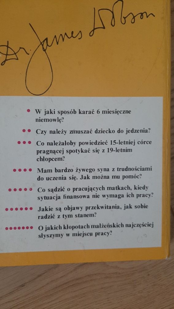 Rozmowy z rodzicami.  James Dobson