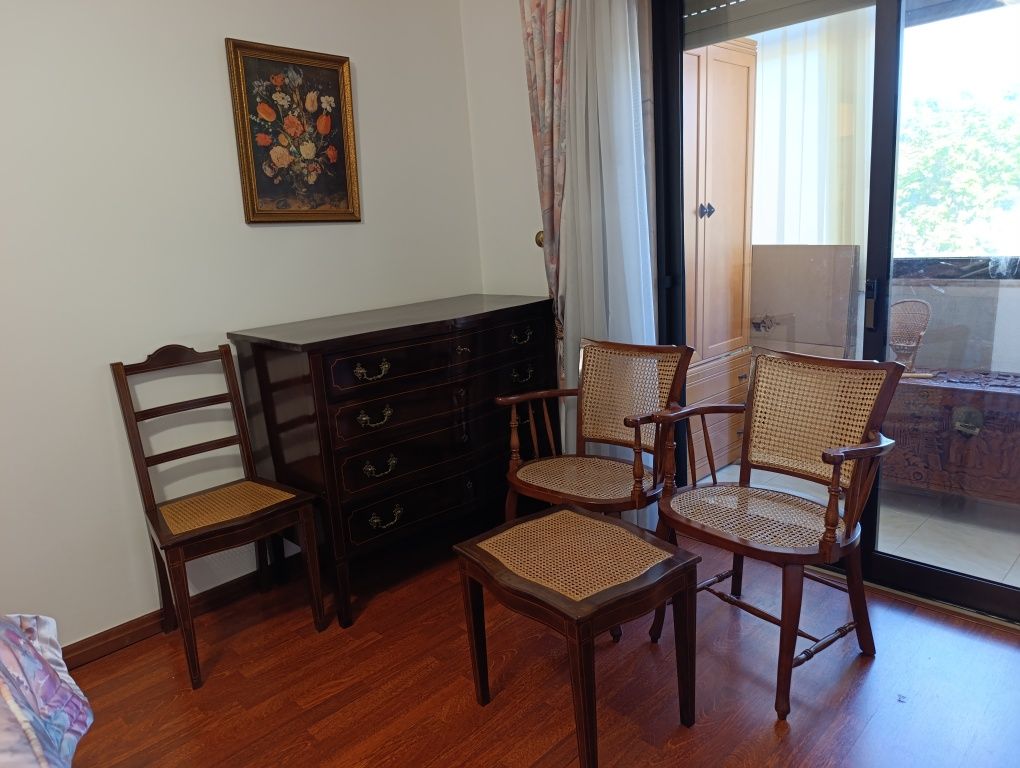 Mobília de quarto completa cama com colchão