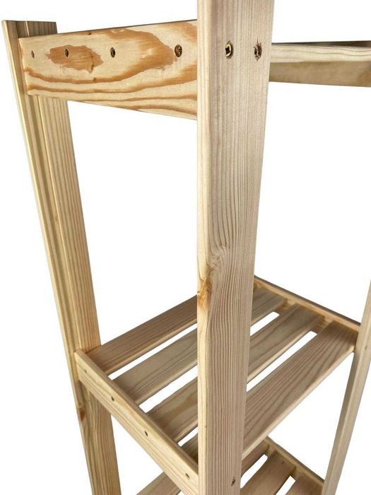 Стелаж дерев'яний Деревянный стеллаж Єтажерка Поличка з дерева