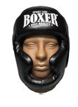 Шолом тренувальний з повним захистом NEW (M, L) шкіра Boxer Sport Line