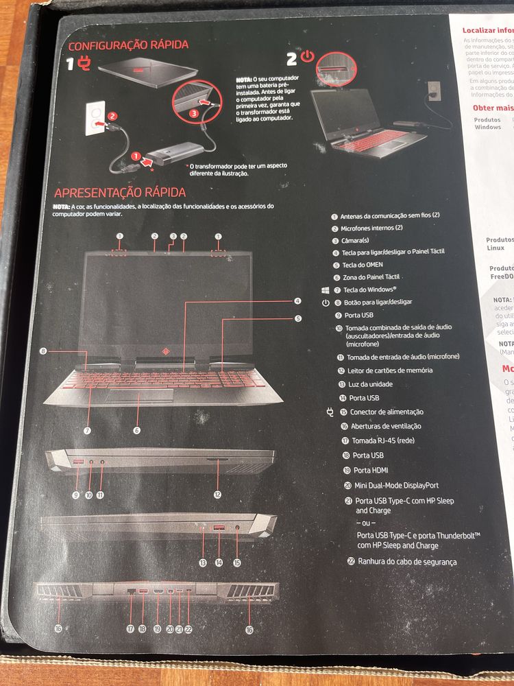 Portatil Omen Gaming