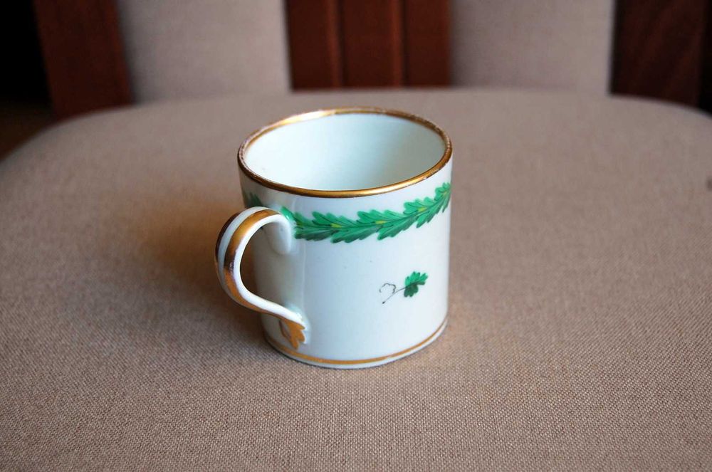 Wiedeńska Manufaktura  Augarten. Porcelanowa filiżanka z 1824 roku.