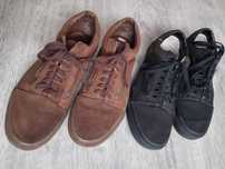 Vans Oldskool 41 czarne i brązowe - DWIE pary