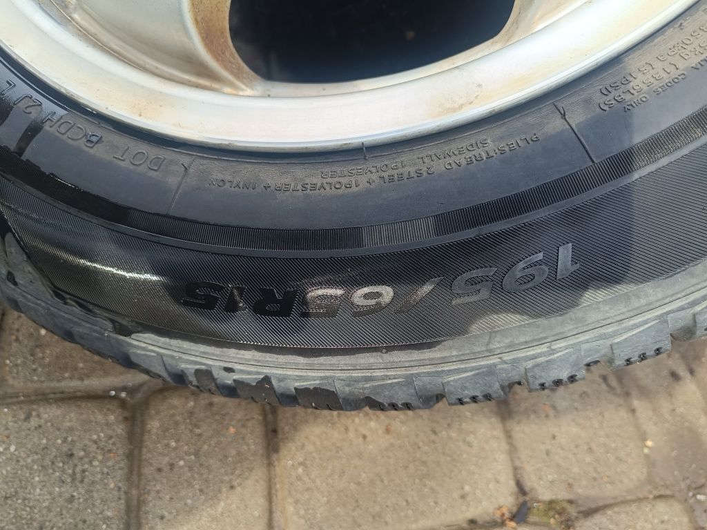 Alufelgi r15 z oponami zimowymi