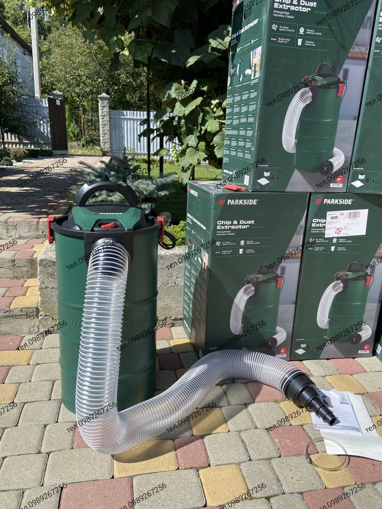 Відсмоктувач стружки, стружкоотсос, стружковідсмоктувач Parkside PASA