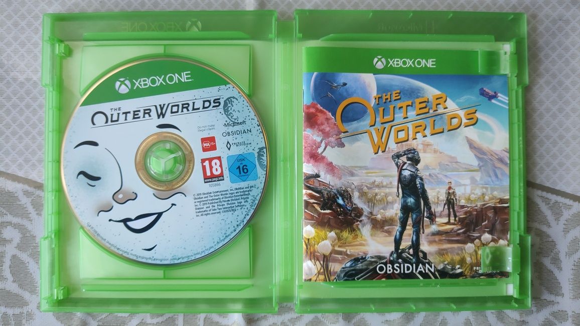 Диск The Outer Worlds для Xbox One S, X