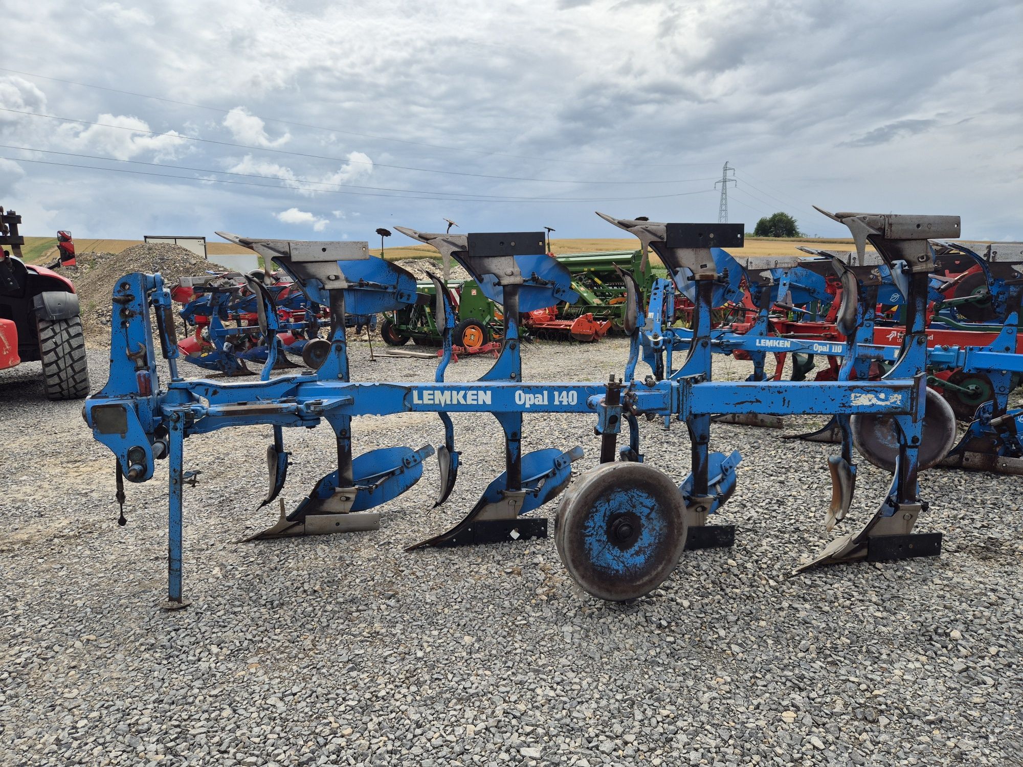 Plug lemken opal 140 4 skiby 110 lekki 3+1 Przedpłużki