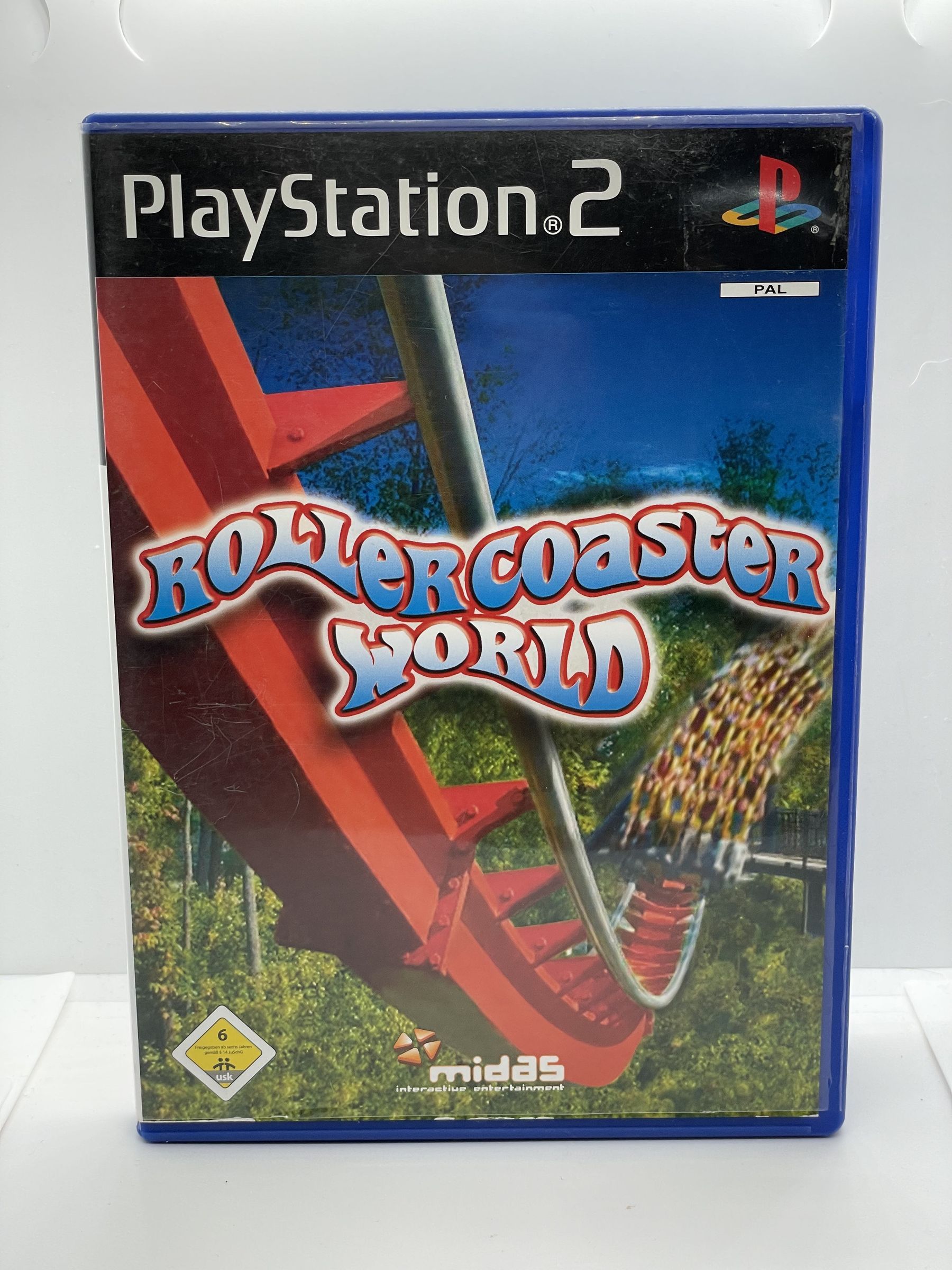 Rollercoaster World PS2 PlayStation 2 Po Angielsku