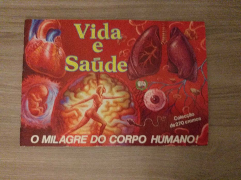 Caderneta de cromos - Vida e Saúde