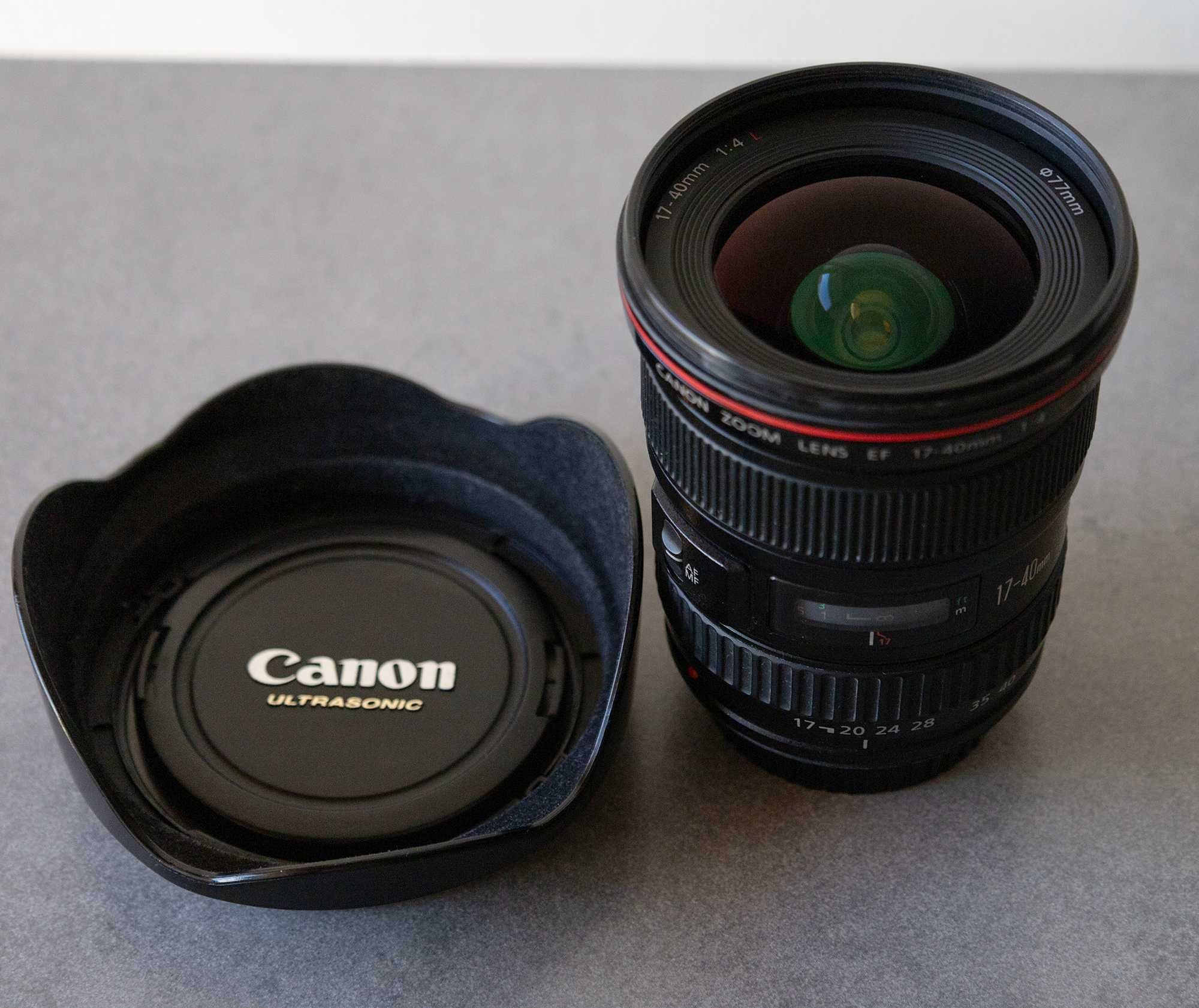 Objectiva Canon EF L USM 17-40mm