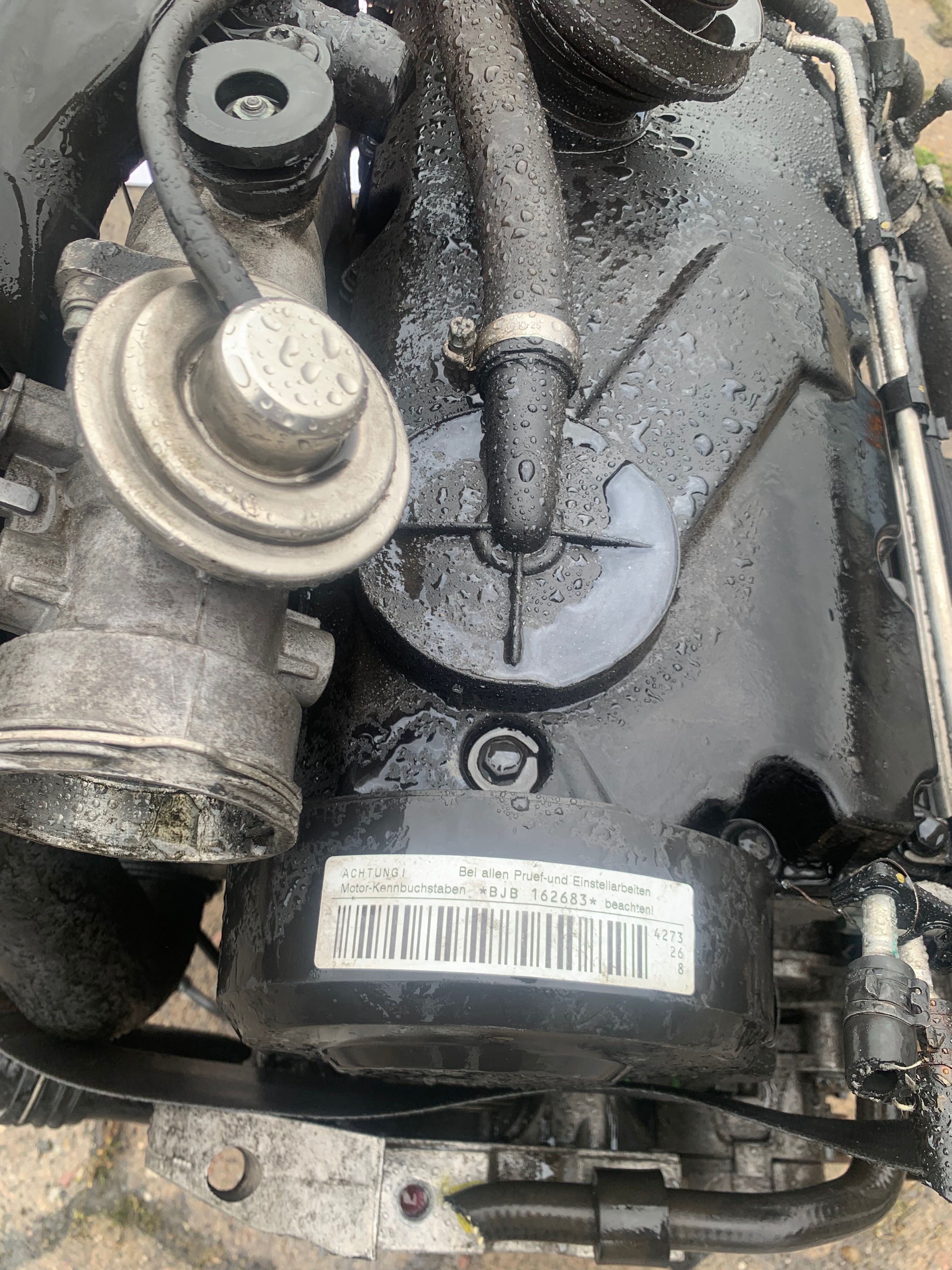 Silnik VW Skoda Caddy Seat 1.9 TDI BJB kompletny z osprzętem