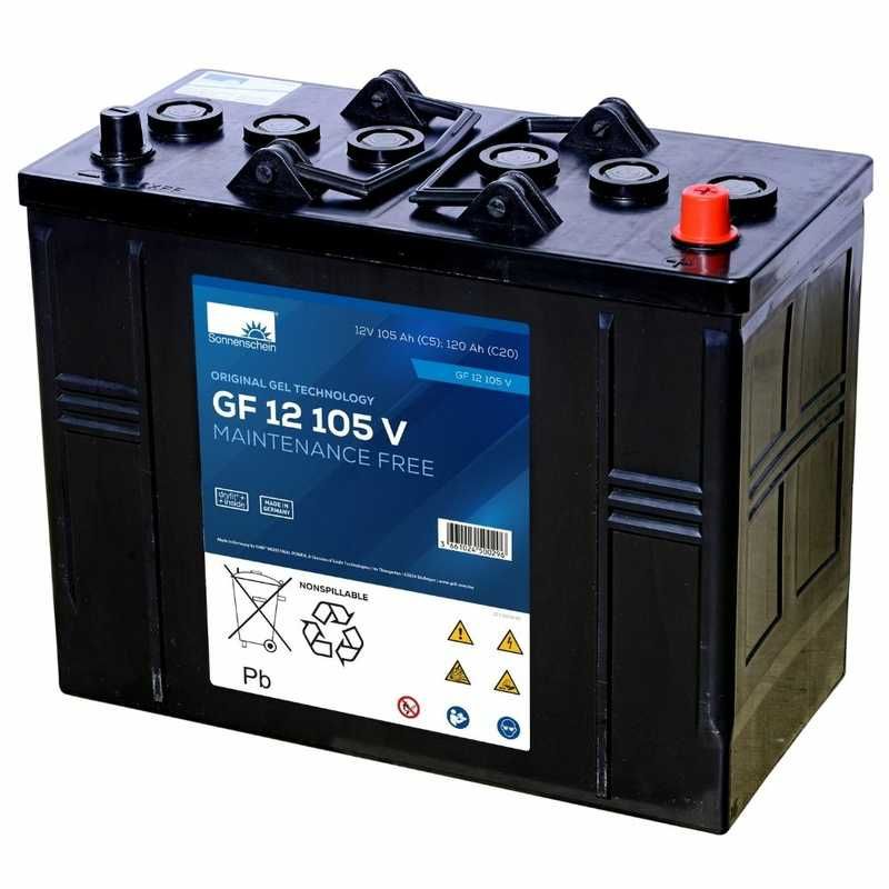 !НІМЕЧЧИНА! !Оригінал! Акумулятор Sonnenschein GF 12 105 V GEL 120Ah
