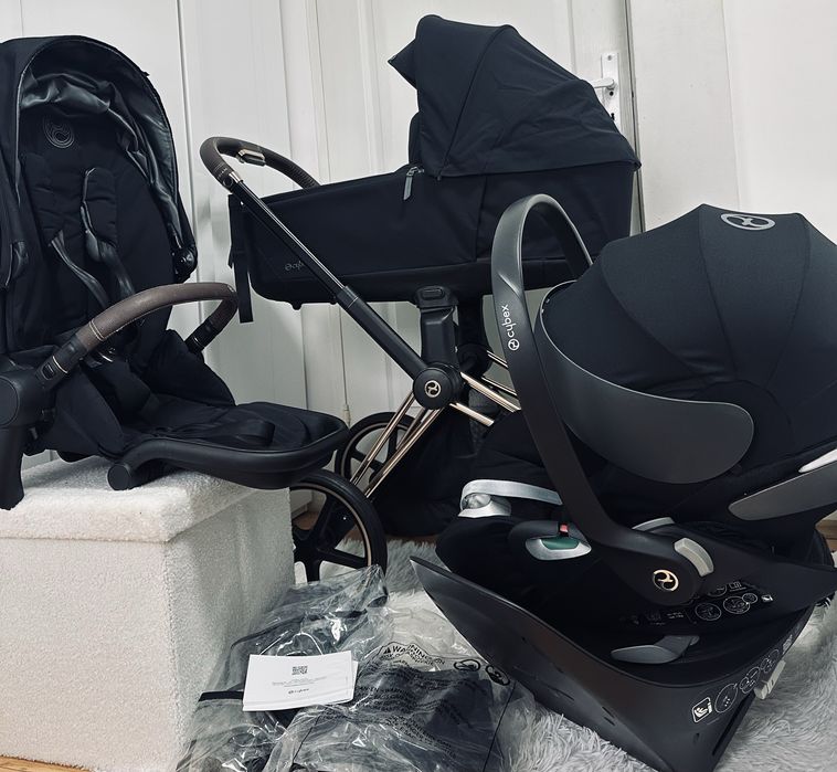 Cybex priam 4.0 cały komplet fotelik baza gondola spacerówka