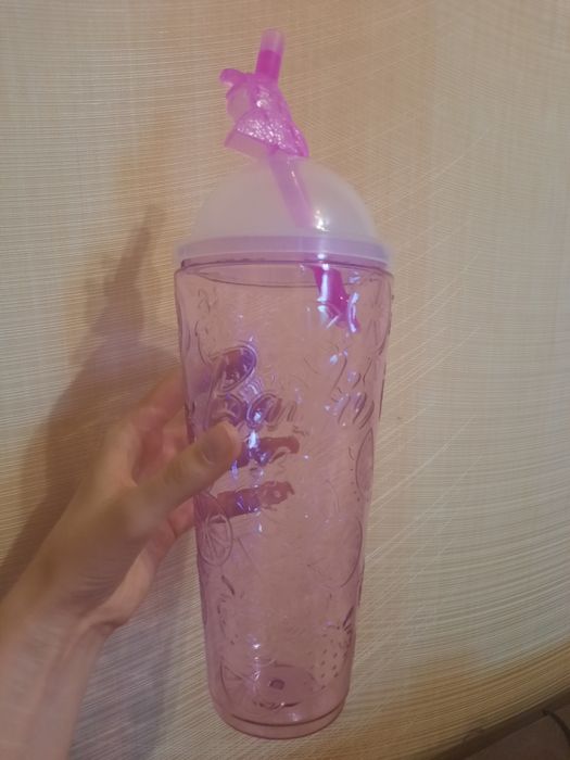 Стакан для напоїв барбі barbie mattel