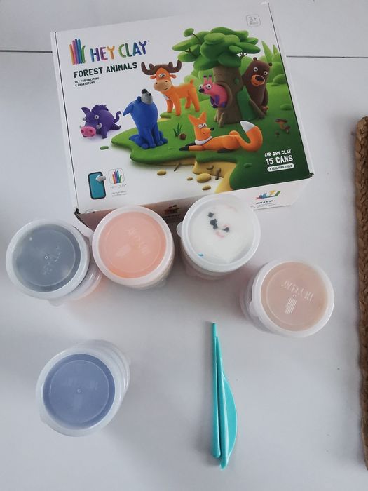 Hey clay forest animals