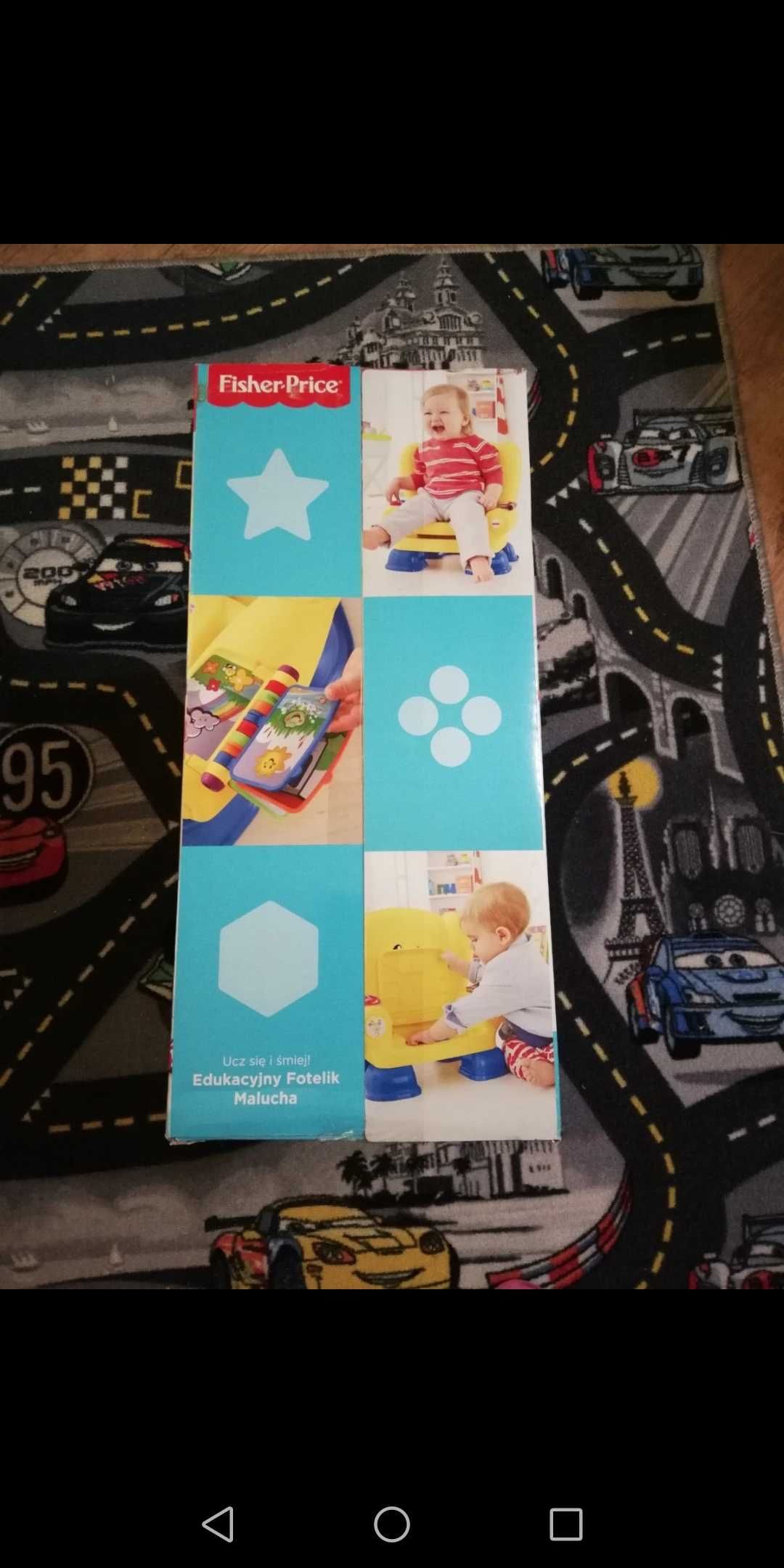 Edukacyjny Fotelik Malucha Fisher Price