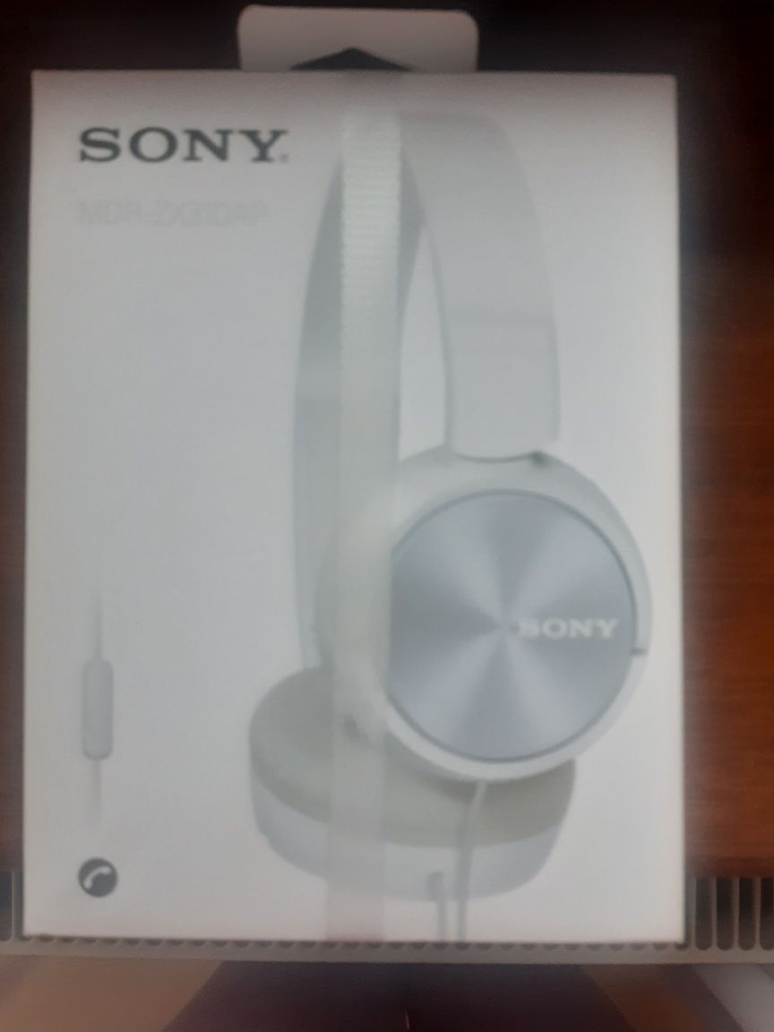 Słuchawki Sony MDRZX310AP  białe