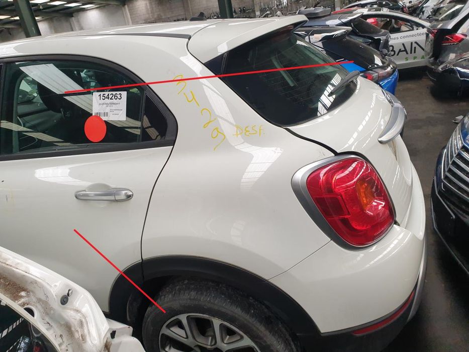 Painel trás esquerdo FIAT 500X (334_)