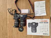 Aparat  canon Body 650d + akcesoria