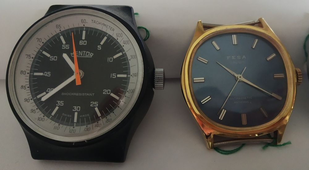 Relógios de corda manual * Fesa* Vesal * Super * Mentor * Belex *Orcyl