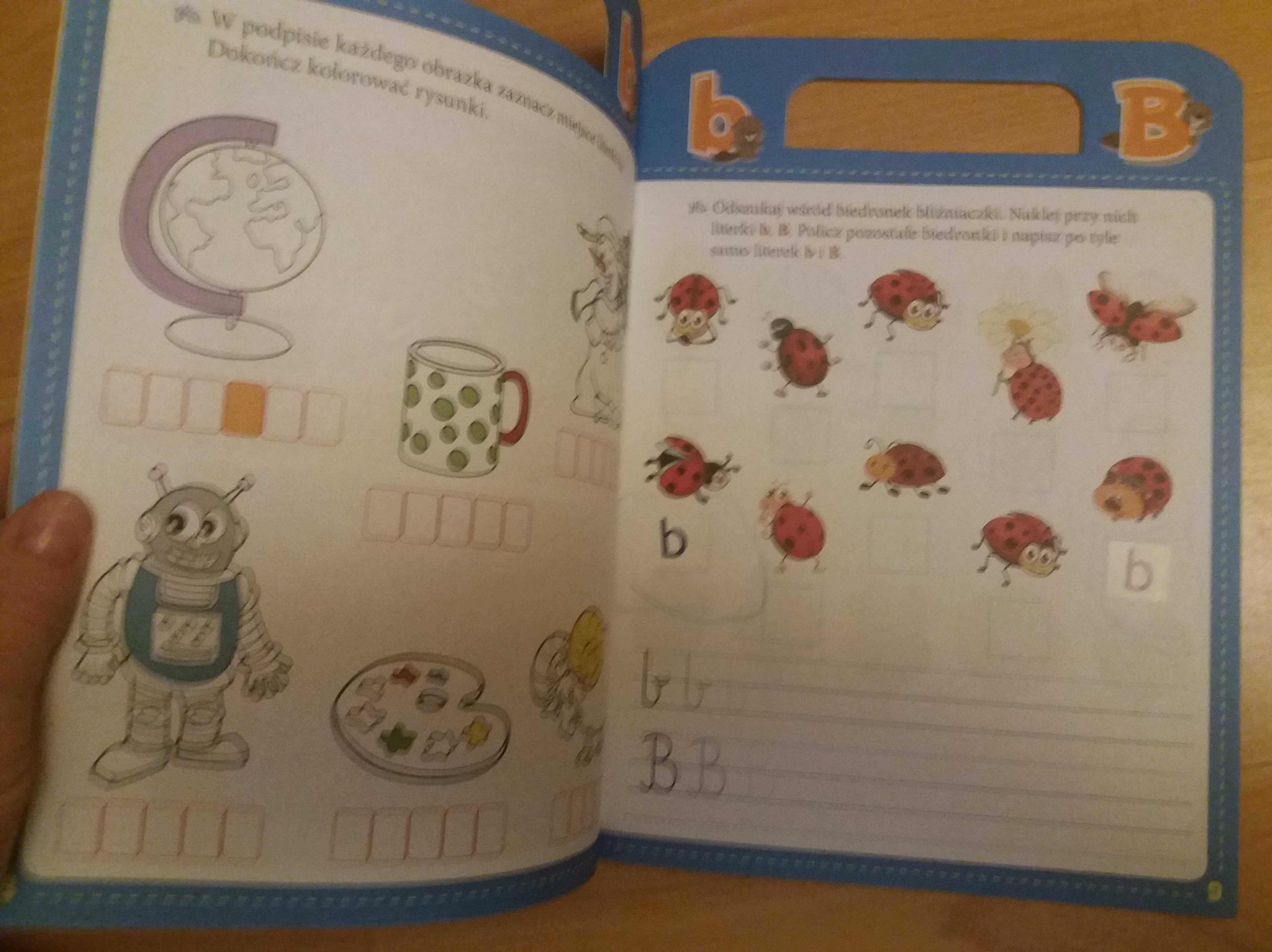 Abecadło. Zadania edukacyjne dla przedszkolaków część B