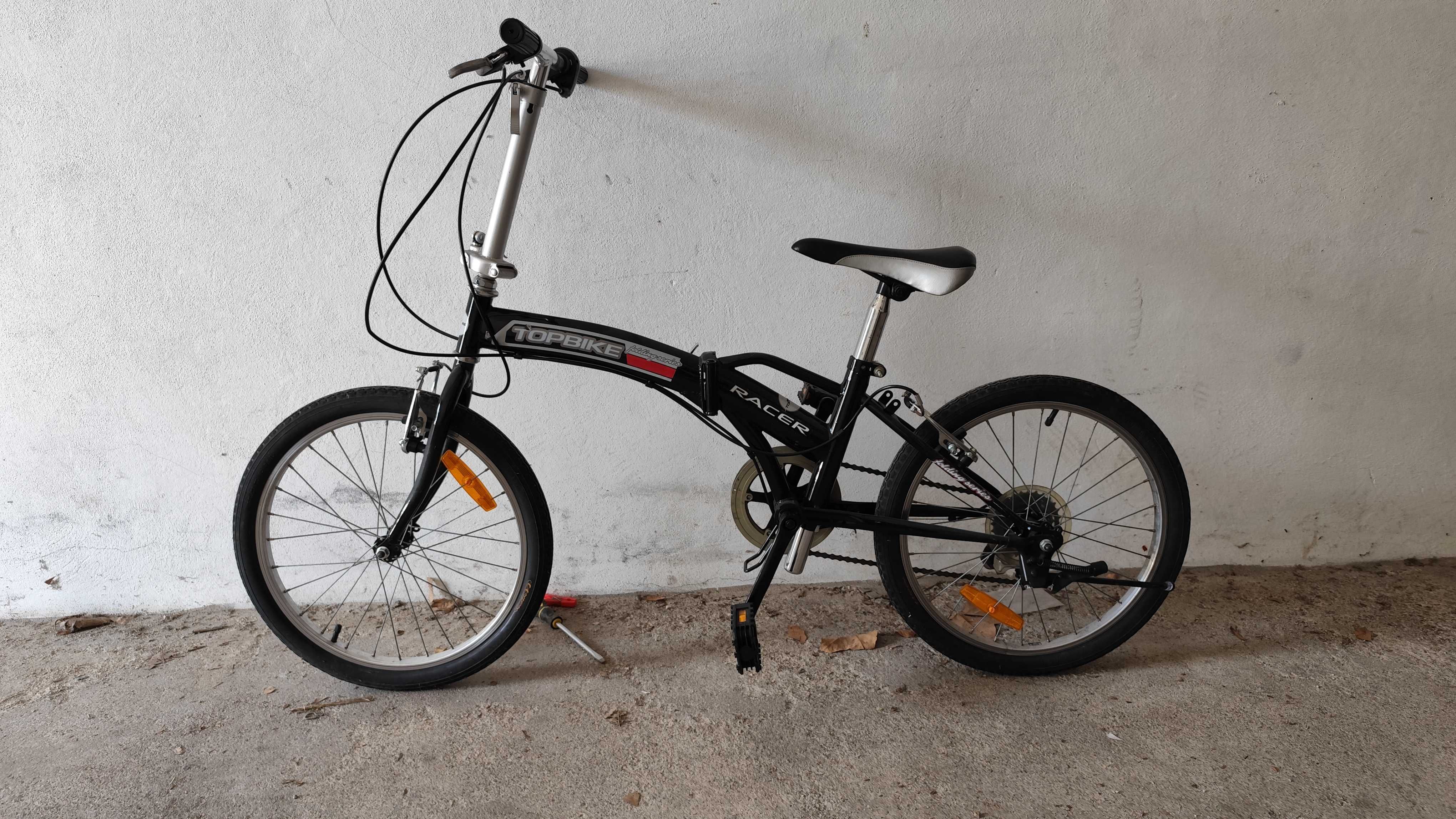 Bicicleta desdobrável