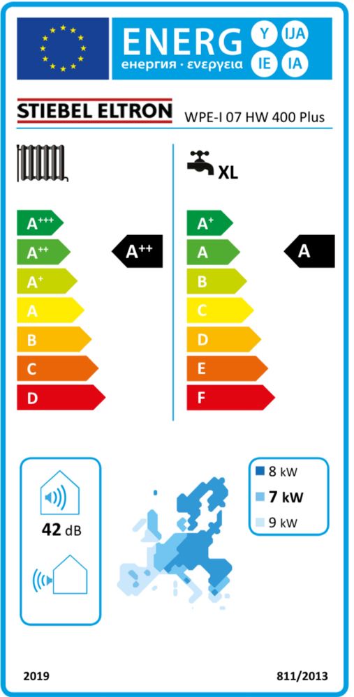Gruntowa*Pompa Ciepła*Stiebel Eltron*WPE-I 07 HW 400 Plus*R 452B*7 kW!