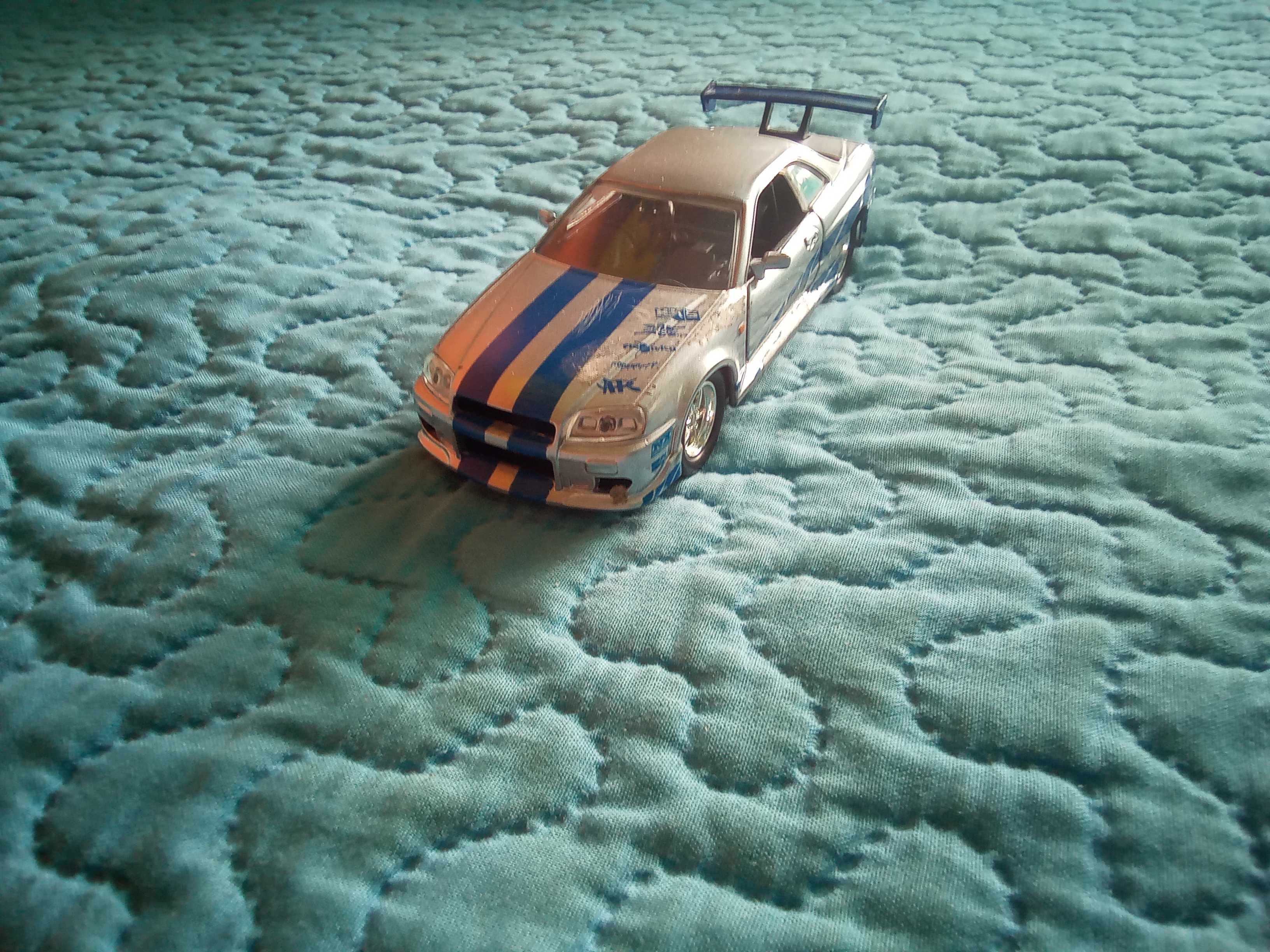 Nissan skyline GT-R34 Carrinho de brinquedo