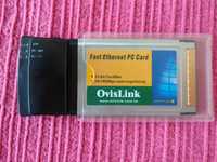 PCMCIA Ethernet Ovislink 32-bit