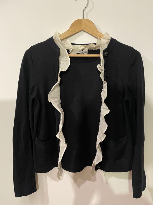 Sweterek bluzka Moschino wełna dziewicza